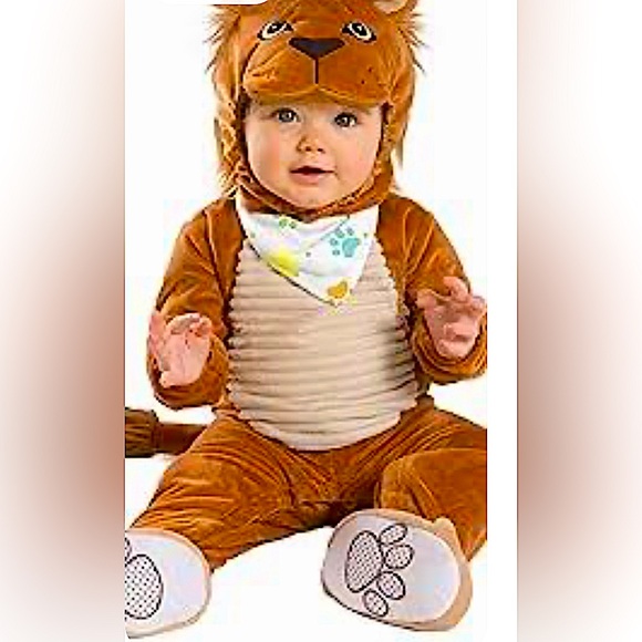 Spirit Halloween Lion Cub Halloween Costume Infant Size 18/24 Months - Picture 3 of 7